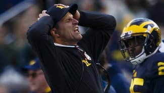 Next Story Image: Michigan's Jim Harbaugh identifies the only way he can get over a loss